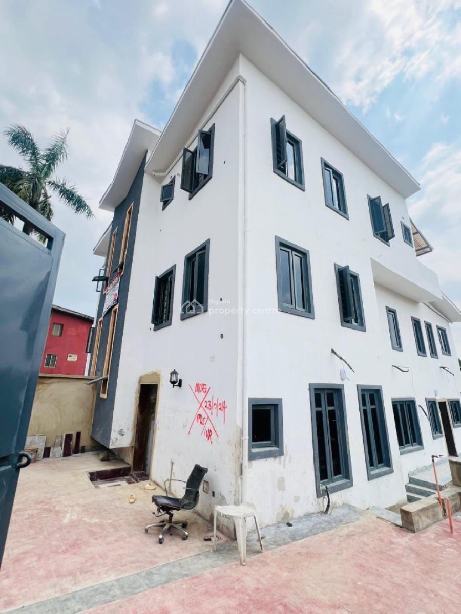Grand Newly Built 5 Bedroom Duplex Plus a Room Bq, Adeniyi Jones, Ikeja, Lagos, Detached Duplex for Sale