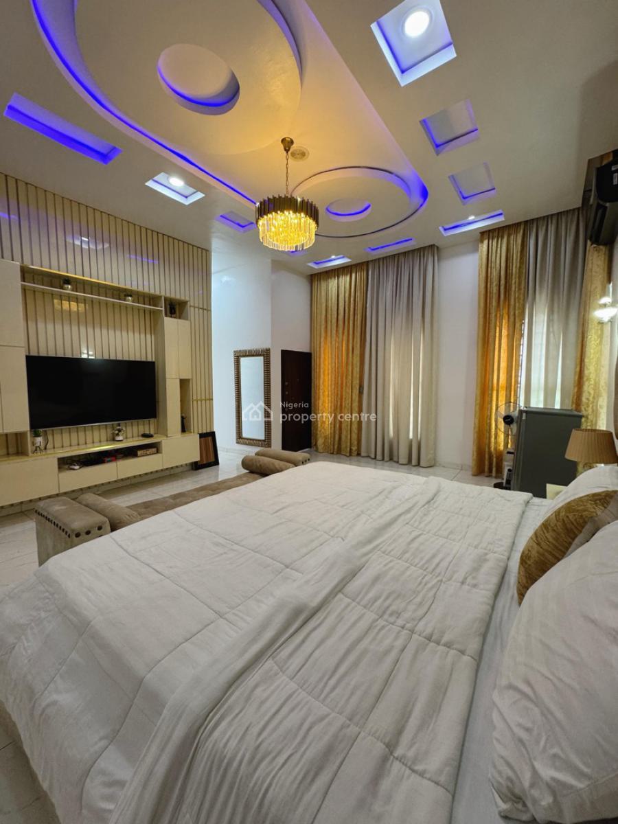 Super Luxury 4 Bedroom Detached Duplex with Bq, Self Compound, Oral Estate, Chevron, Lekki, Lagos, Detached Duplex for Sale