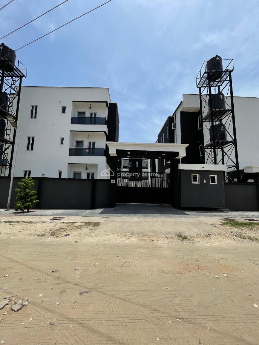 4 Bedroom Terrace with Bq, Security Post, Generator House, 1 Unit Left. Mobil Road Ilaje, Lekki, Lagos, Terraced Duplex for Sale