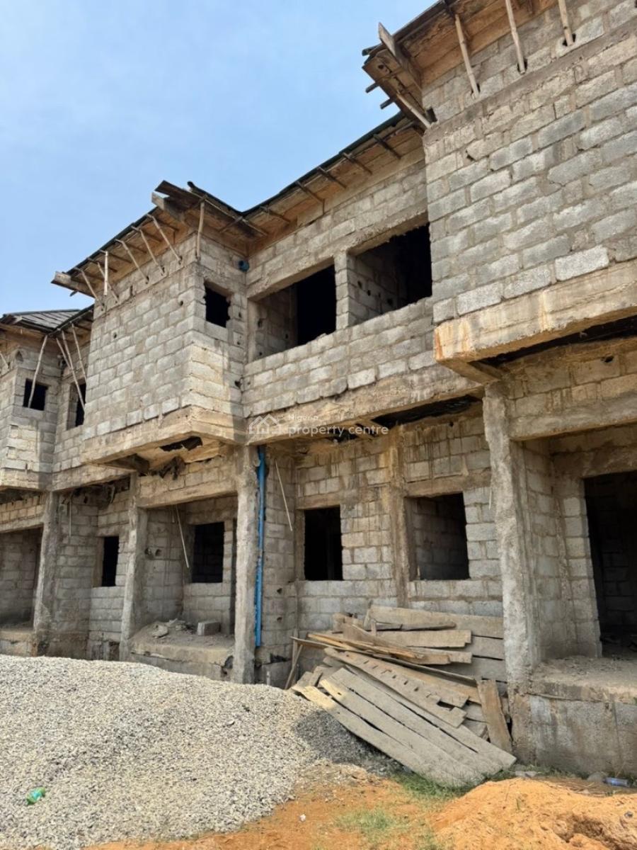Affordable 3 Bedroom Terrace Duplex Carcass : Payment Plan Available, Life Camp, Abuja, Terraced Duplex for Sale