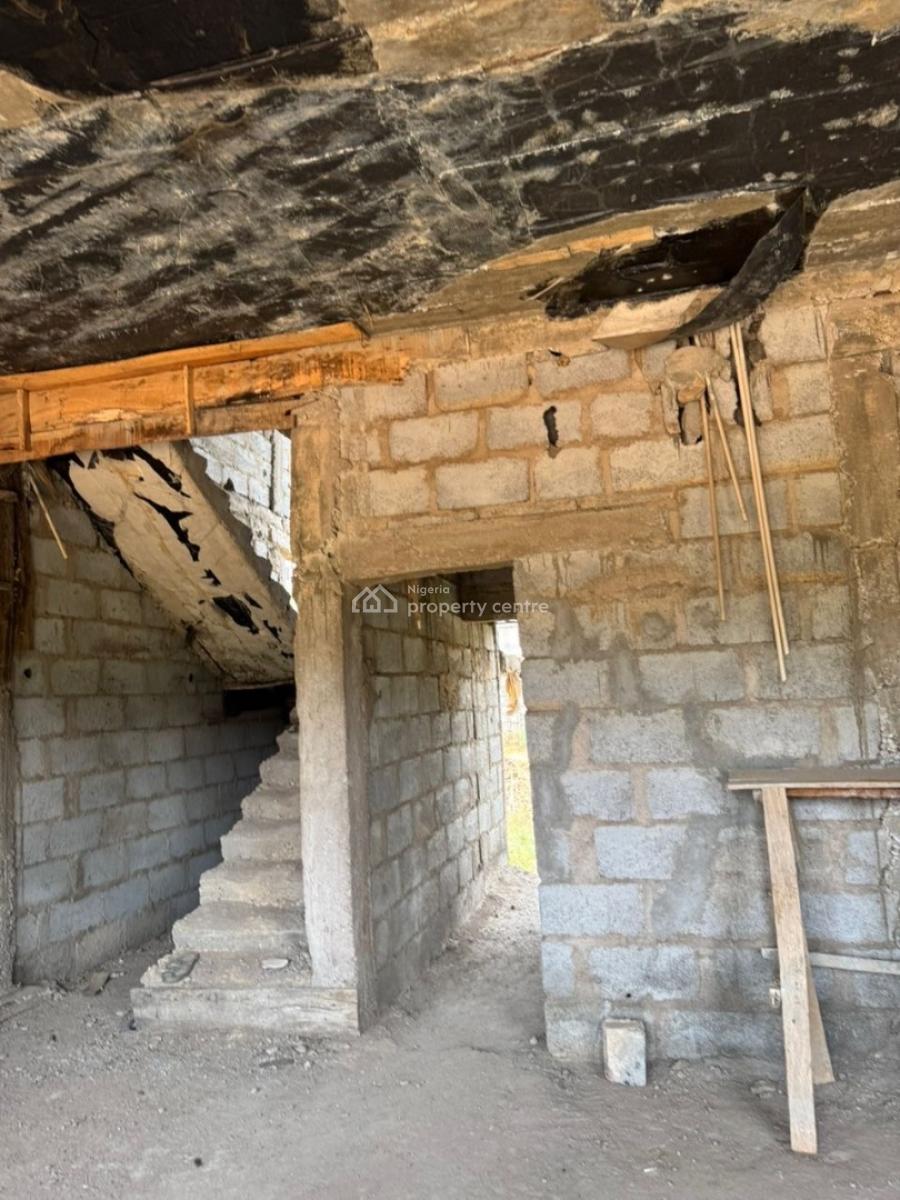 Affordable 3 Bedroom Terrace Duplex Carcass : Payment Plan Available, Life Camp, Abuja, Terraced Duplex for Sale