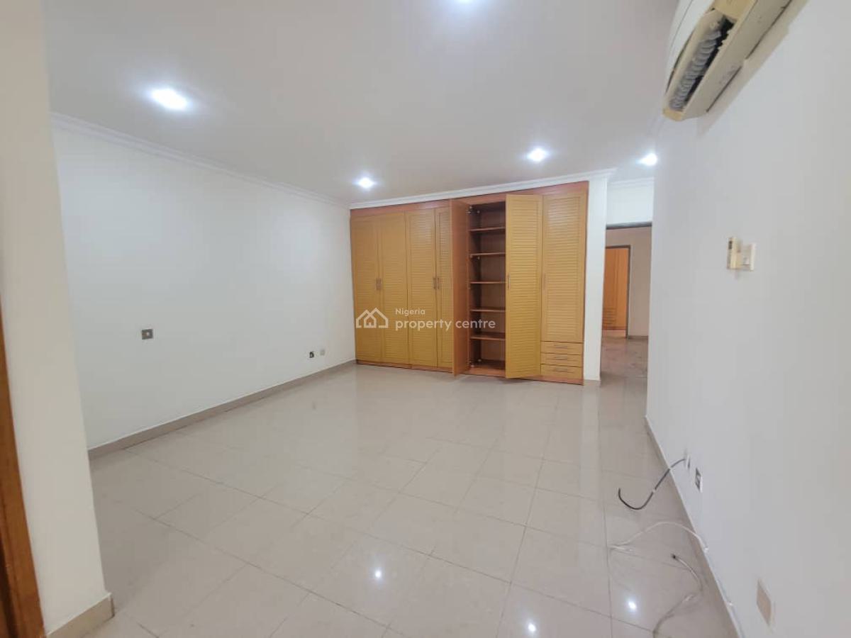 Serviced 5 Bedroom Terrace with 2 Room Bq and Swimming Pool, Osborne, Ikoyi, Lagos, House for Rent