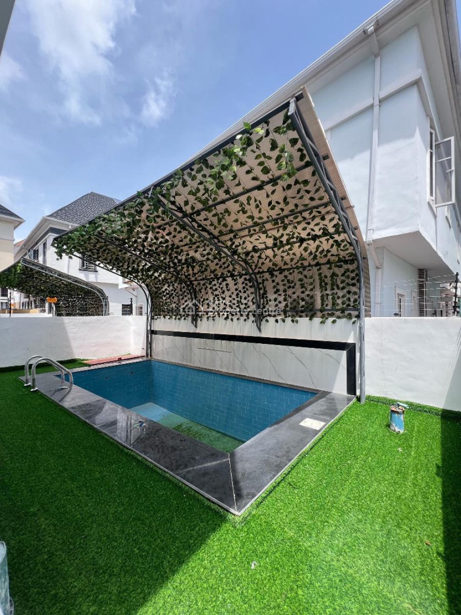 Luxurious 5 Bedroom Fully Detached Duplex with a Pool and Bq, Ikota, Lekki, Lagos, House for Sale