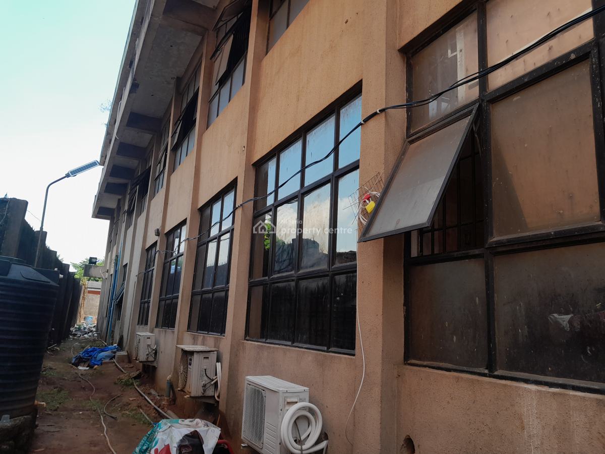 Convertable Commercial Property of 4large Halls on 150ft By 200ft Land, Ihama Road, Off Adesuwa Road Gra, Benin, Oredo, Edo, Plaza / Complex / Mall for Sale