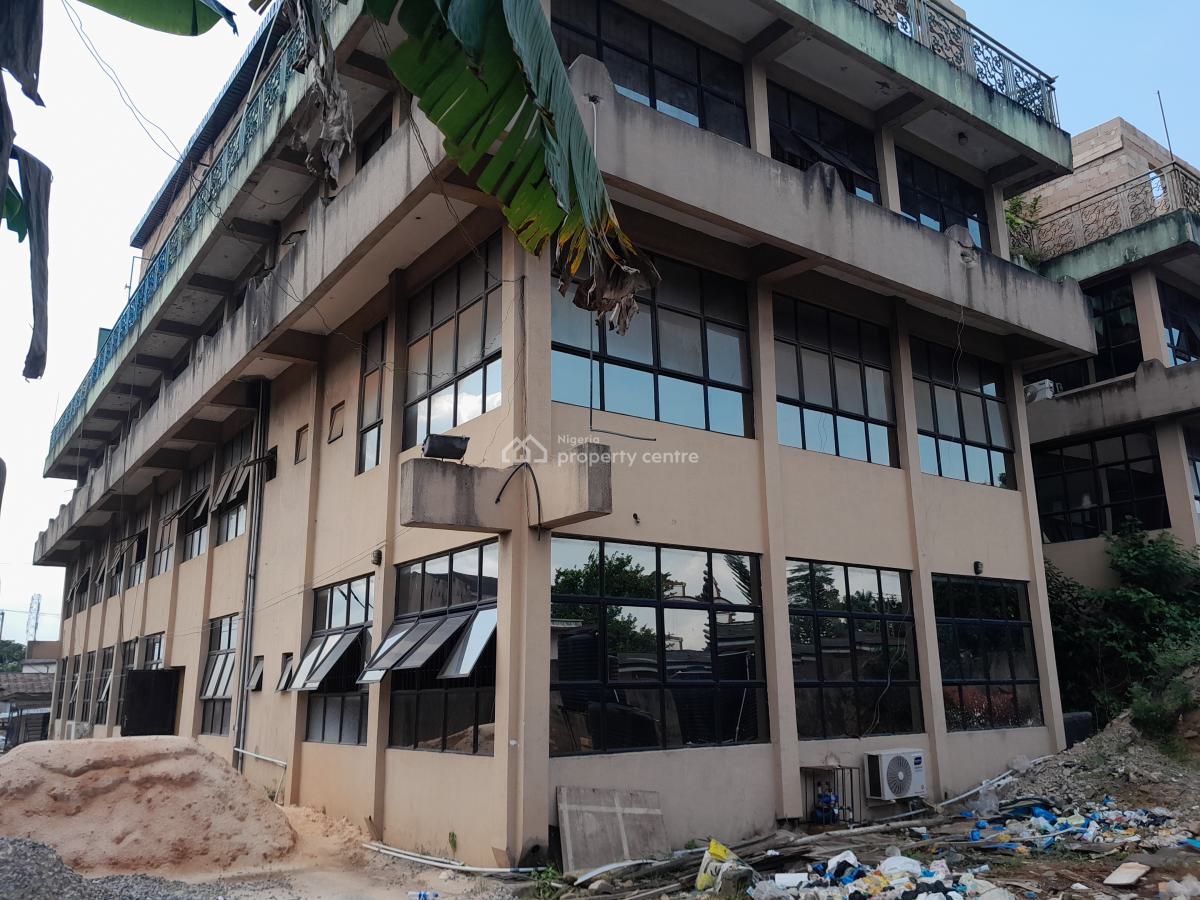 Convertable Commercial Property of 4large Halls on 150ft By 200ft Land, Ihama Road, Off Adesuwa Road Gra, Benin, Oredo, Edo, Plaza / Complex / Mall for Sale