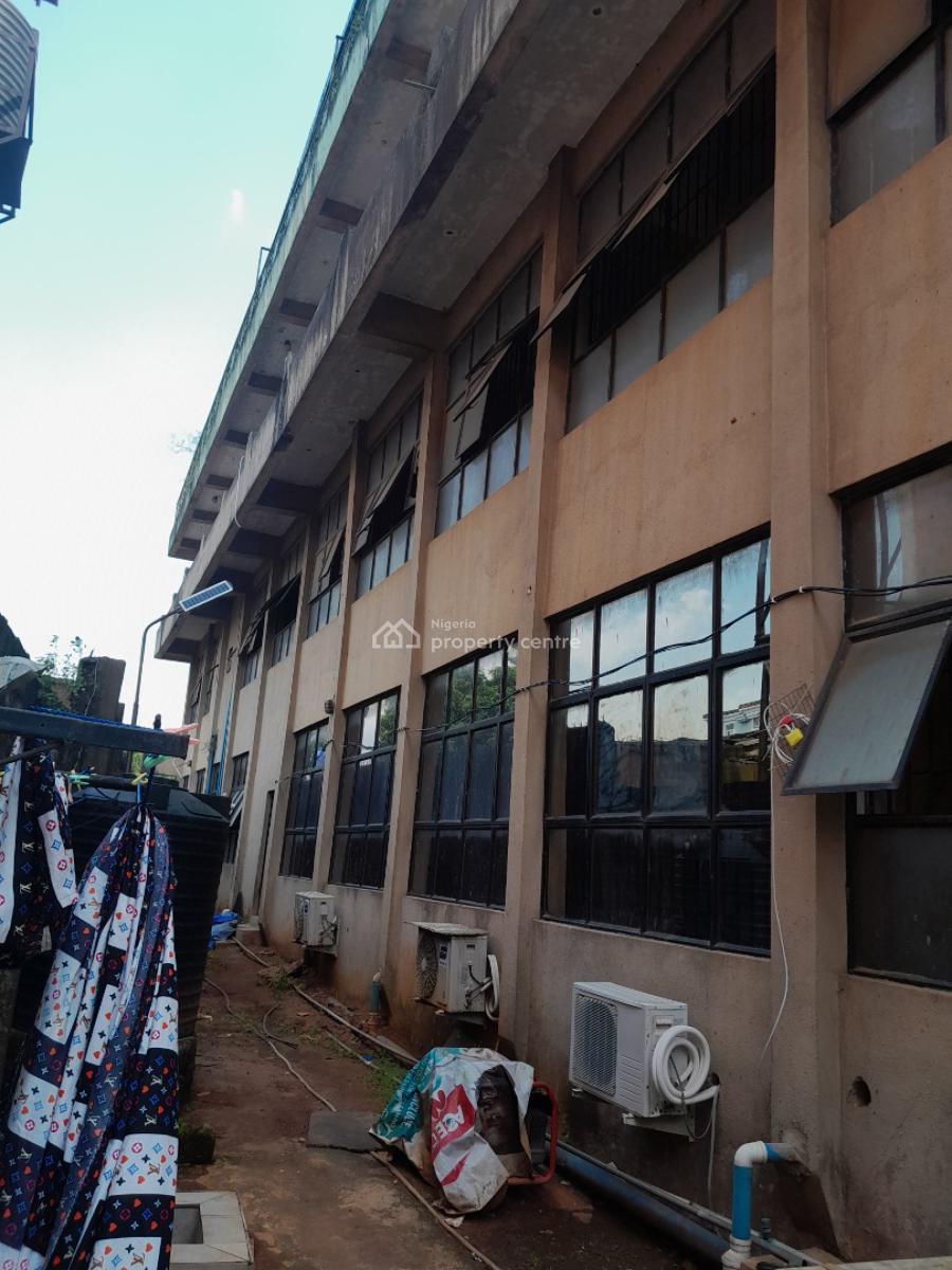 Convertable Commercial Property of 4large Halls on 150ft By 200ft Land, Ihama Road, Off Adesuwa Road Gra, Benin, Oredo, Edo, Plaza / Complex / Mall for Sale