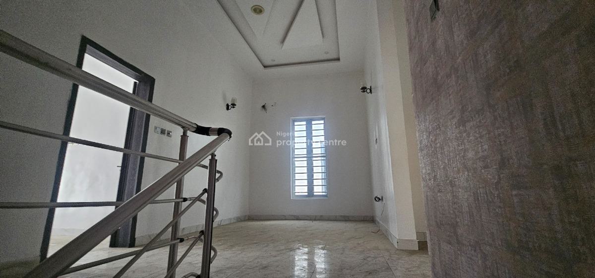 Nicely Finished 4 Bedrooms Semi-detached House with Bq, Inside an Estate at Chevron Drive Alternative, Lekki, Lagos, Semi-detached Duplex for Rent