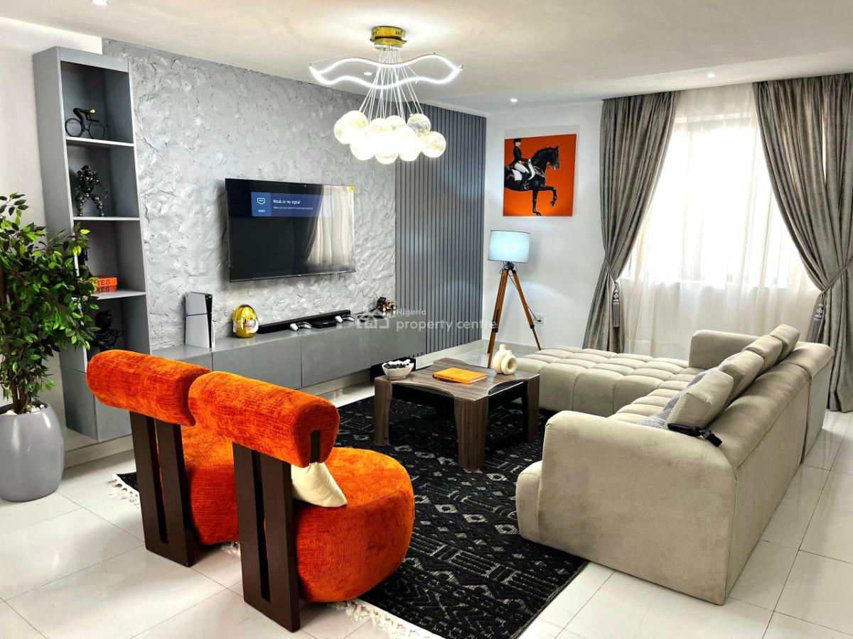 Tastefully Furnished 3 Bedroom Penthouse Apartment, Tuface Idibia Street, By Meadow Halll Way, Ikate, Lekki, Lagos, Flat / Apartment Short Let