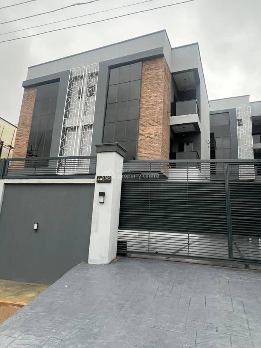 Breathtaking 4 Bedroom  Detached Duplex with Study Room and Room Bq, Affordable and Strategically Built Home in a Serene Estate in, Opebi, Ikeja, Lagos, Semi-detached Duplex for Sale