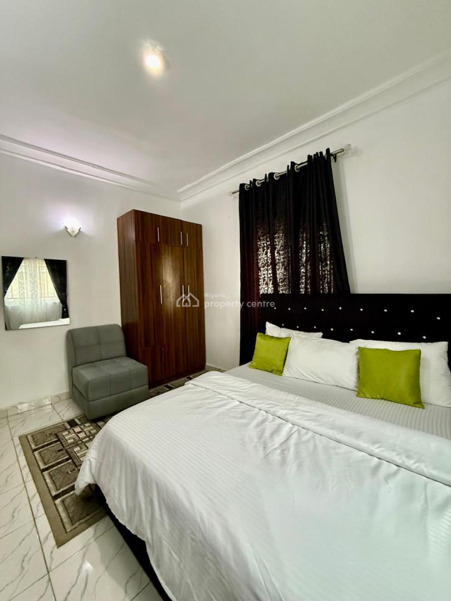Furnished & Serviced 1 Bedroom Apartment, Fola Daniel Street, Jahi, Abuja, Mini Flat (room and Parlour) for Rent