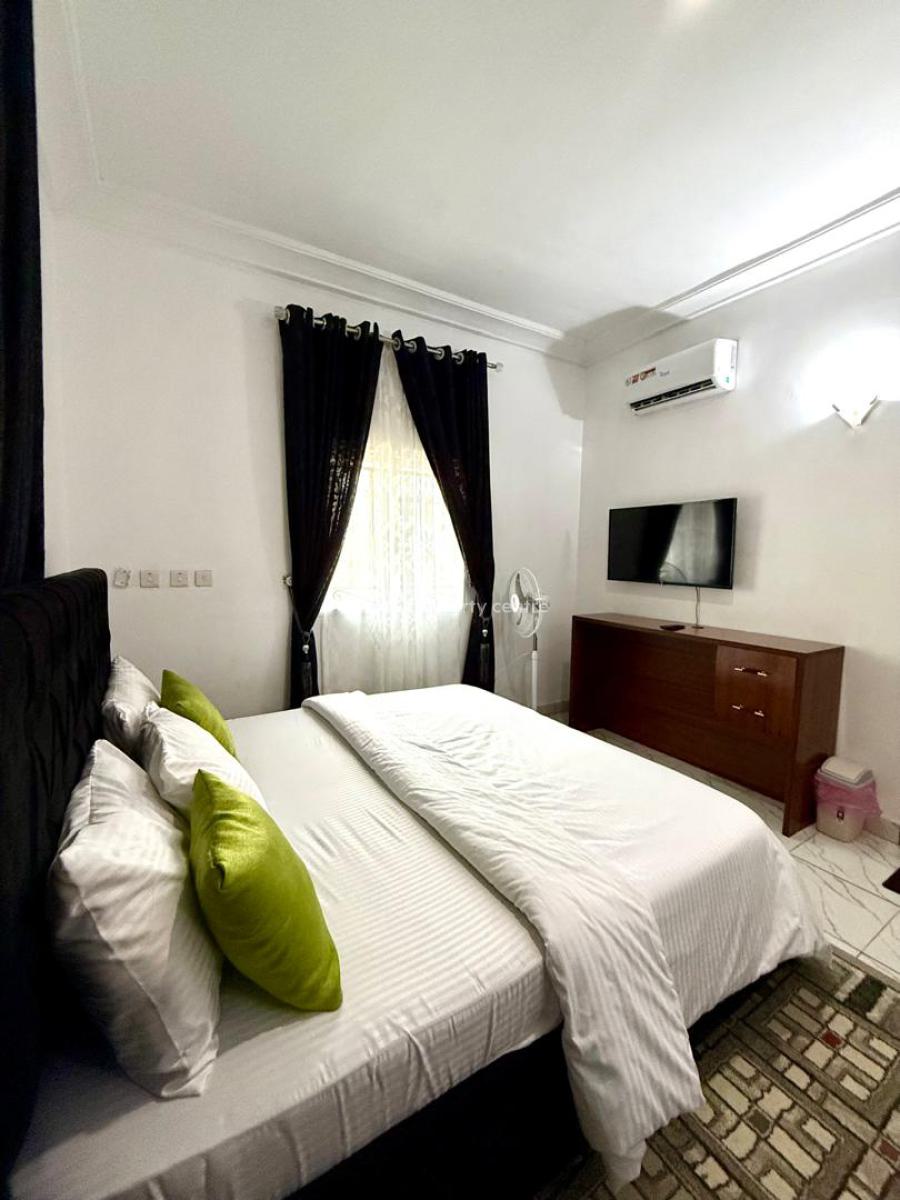Furnished & Serviced 1 Bedroom Apartment, Fola Daniel Street, Jahi, Abuja, Mini Flat (room and Parlour) for Rent