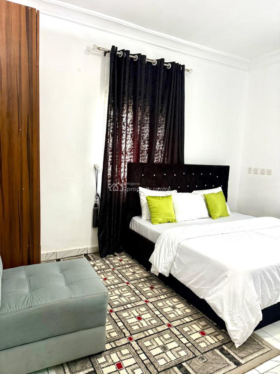 Furnished & Serviced 1 Bedroom Apartment, Fola Daniel Street, Jahi, Abuja, Mini Flat (room and Parlour) for Rent