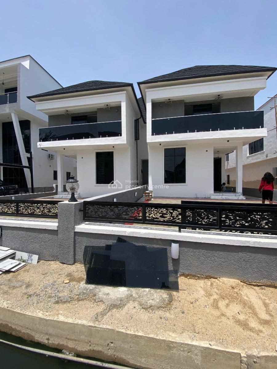 5 Bedroom Semi Detached Duplex with Bq, Ikota, Lekki, Lagos, Semi-detached Duplex for Sale