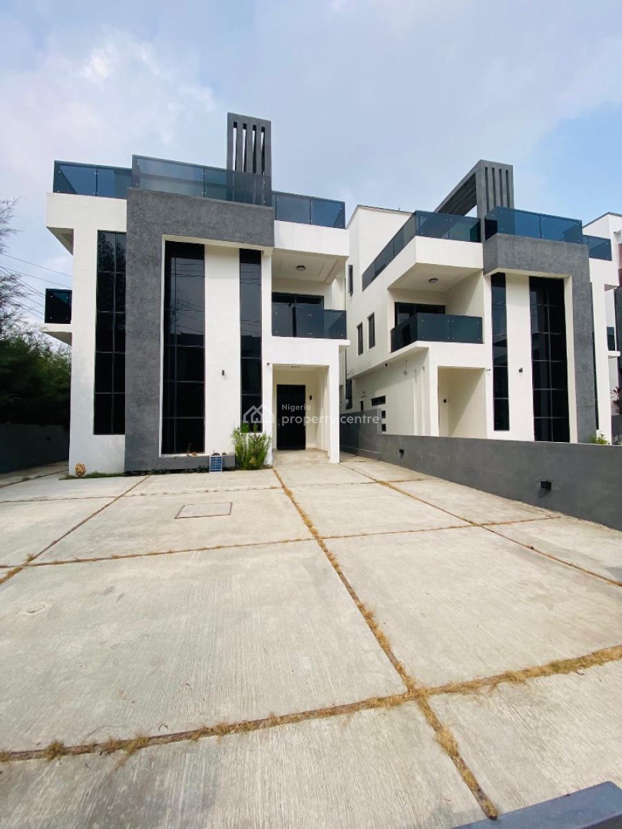 5 Bedroom Fully Detached Duplex with Bq, Penthouse, Box Room & Office, Ikota, Lekki, Lagos, Detached Duplex for Sale