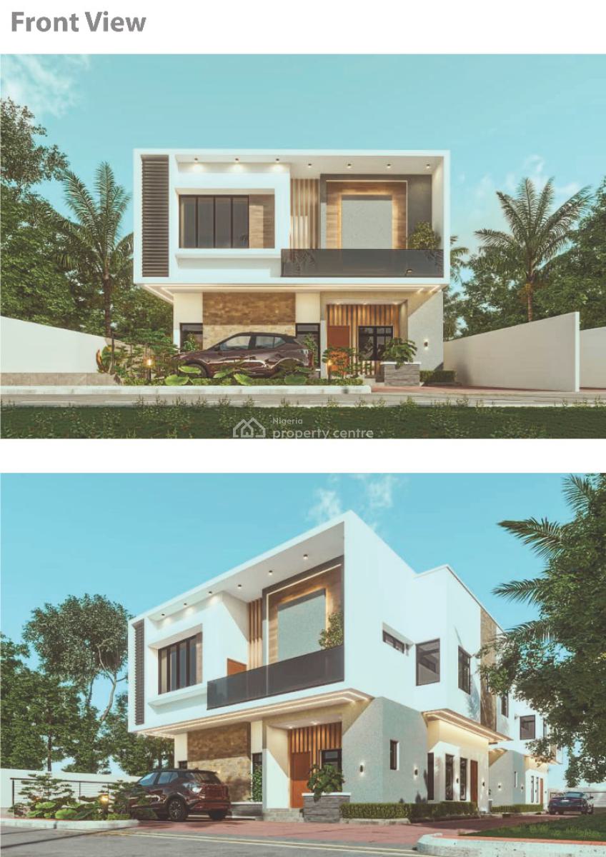 Off-plan 5 Bedroom Detached Duplex, Crown Estate, Sangotedo, Ajah, Lagos, Detached Duplex for Sale