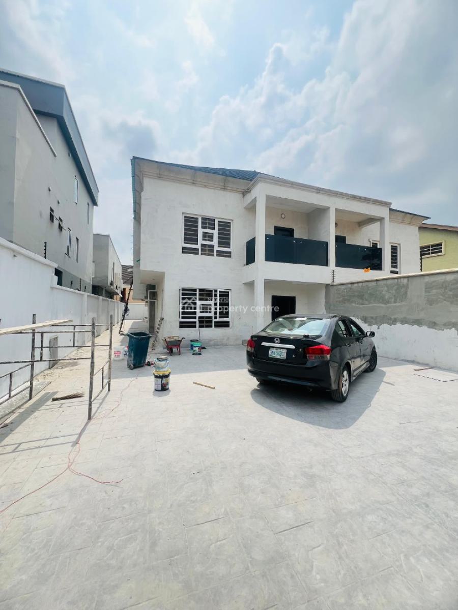 Screaming Luxuryyy 5 Bedroom Semi Detached Home Plus Bq, Gorgeously Built Spacious Home in a Secured Estate, Gra Phase 1, Magodo, Lagos, Semi-detached Duplex for Sale