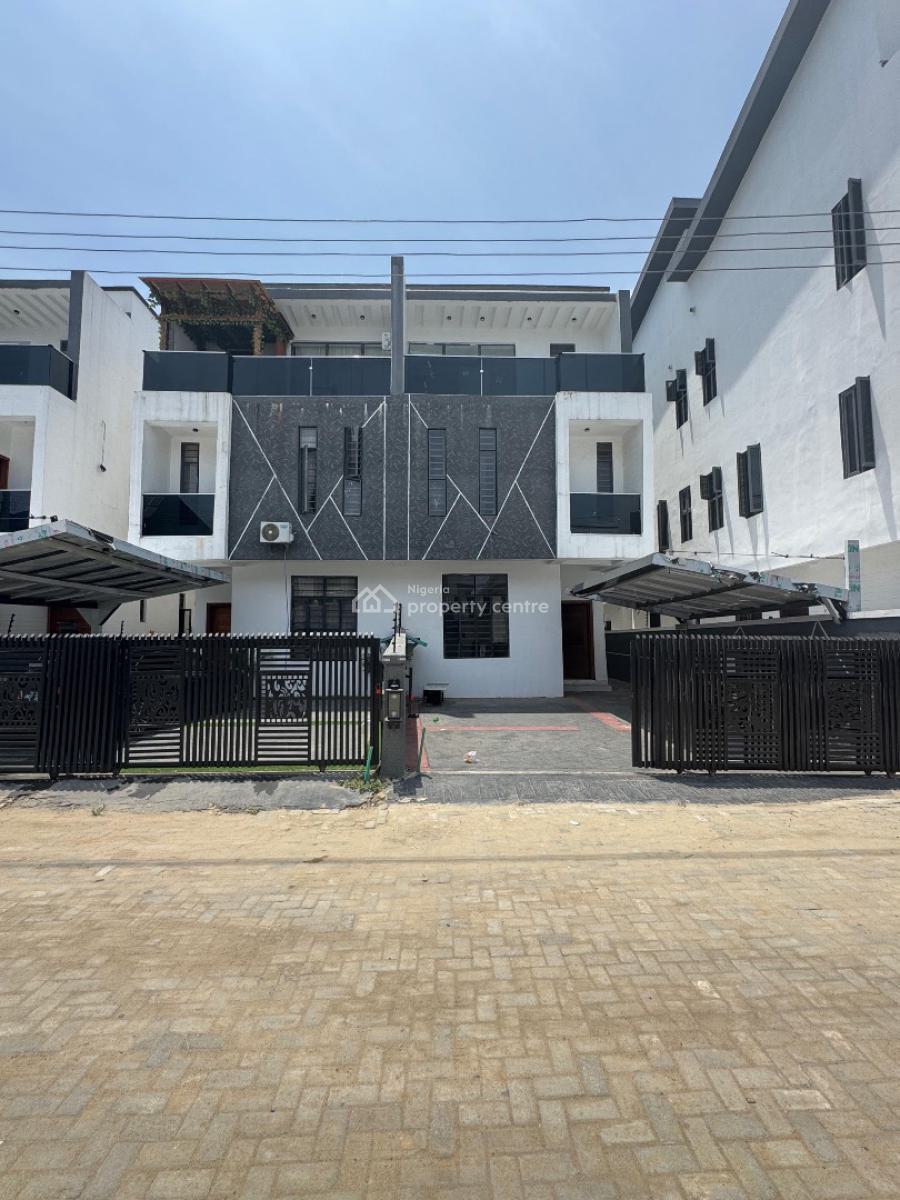 5bedroom Semi-detached Detached Duplex + Bq, Chevron, Lekki, Lagos, Semi-detached Duplex for Sale
