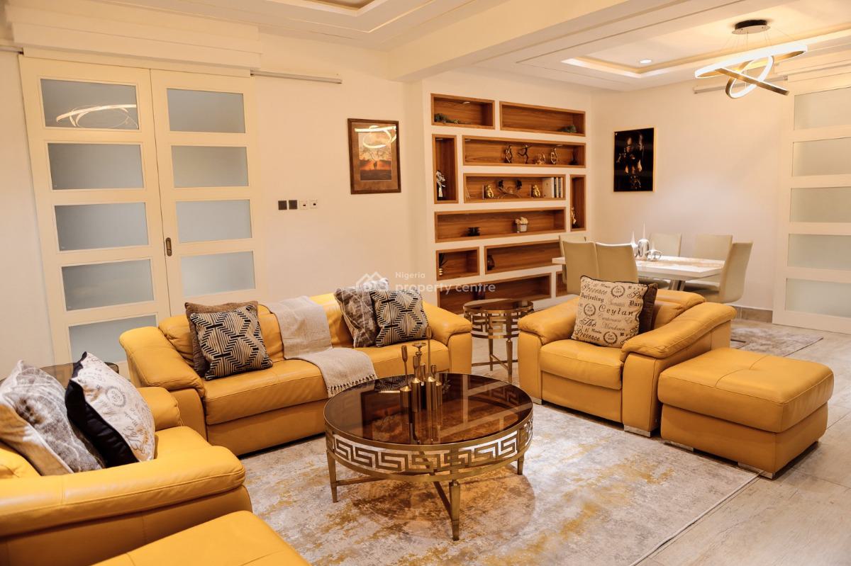 Luxury 4-bedroom Apartment with Elevator, Pool and Gym, Onitona, Ikoyi, Lagos, Flat / Apartment Short Let