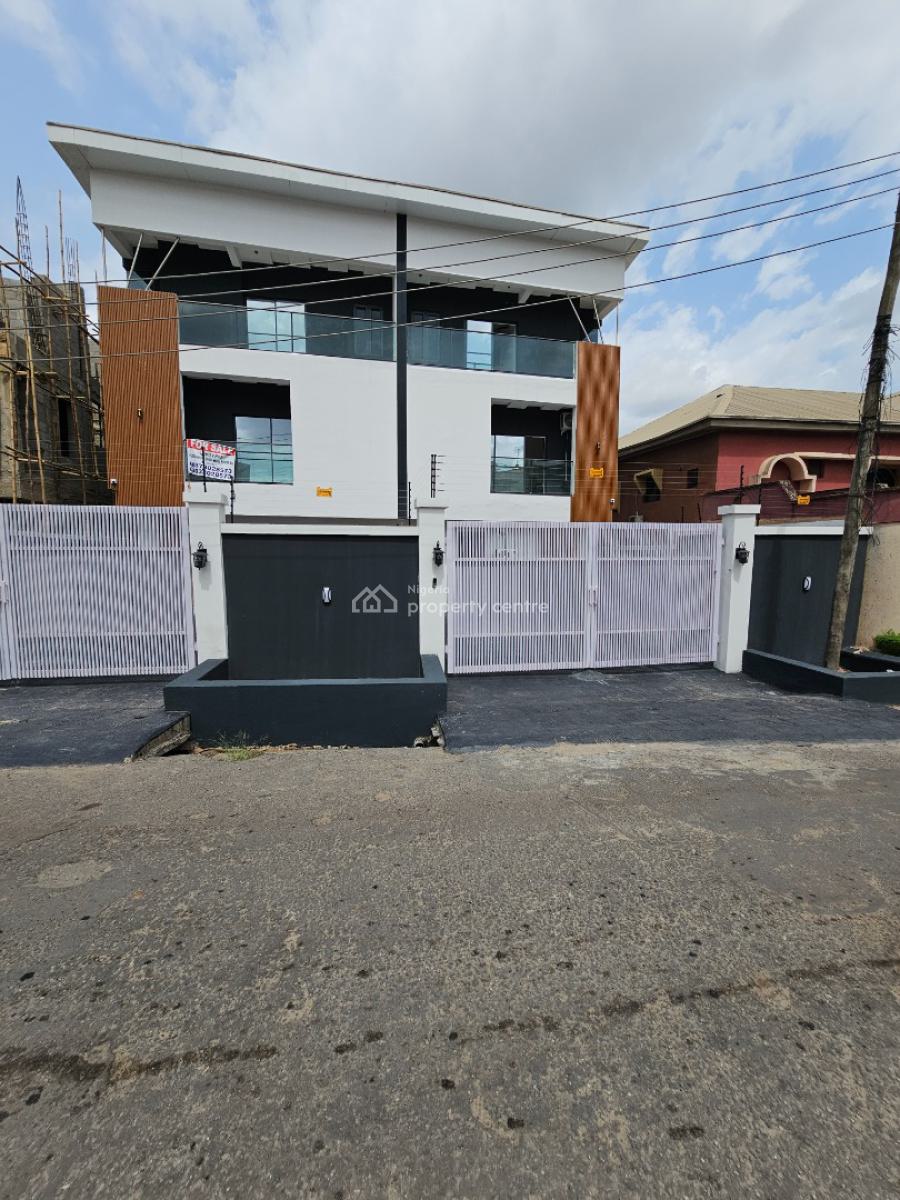 Nicely Built 5 Bedroom Semi Detached Duplex with a Room Bq, Adeniyi Jones, Ikeja, Lagos, Semi-detached Duplex for Sale