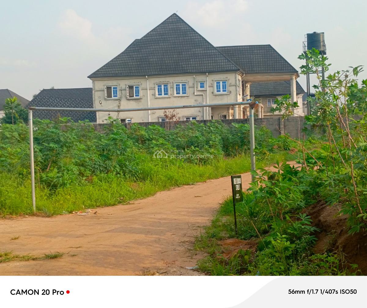 Slightly Above One Surveyed Plot of Land, Avu After Umuguma Off Ph Road, Owerri Municipal, Imo, Residential Land for Sale