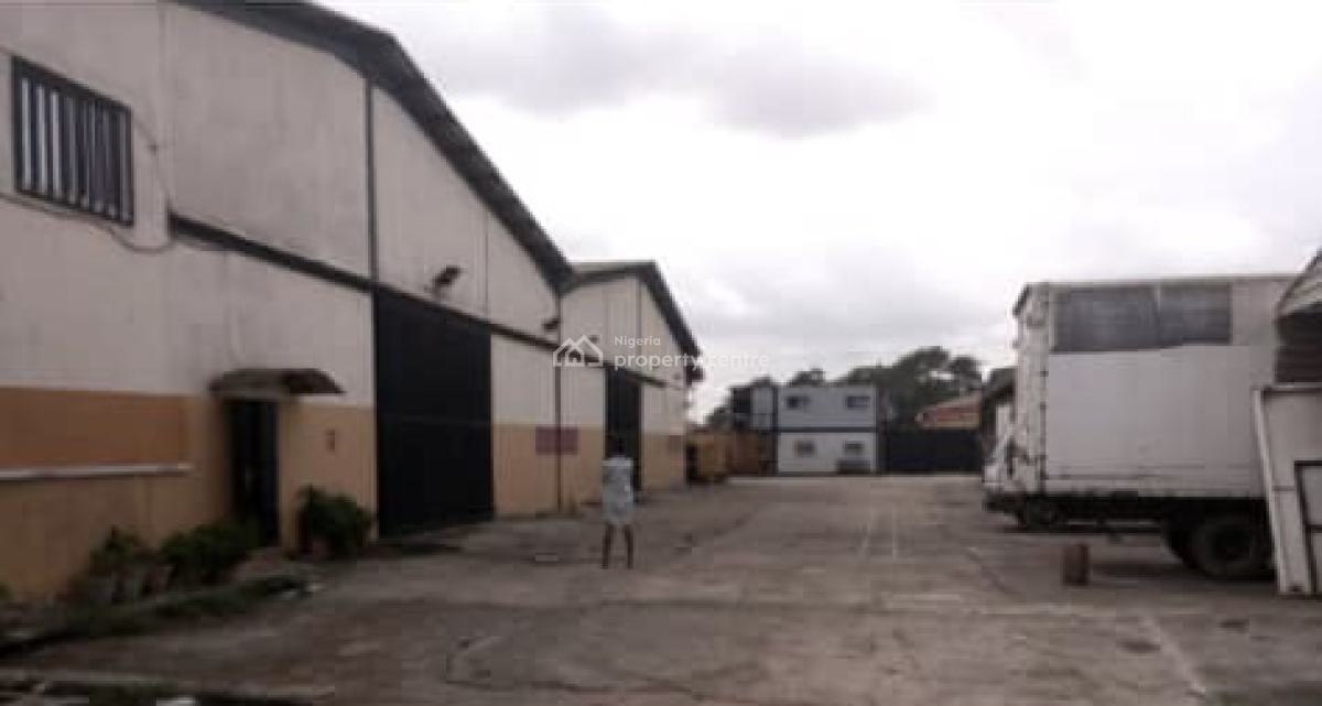 a Standard, Corner Piece of Land, Oregun, Ikeja, Lagos, Warehouse for Sale