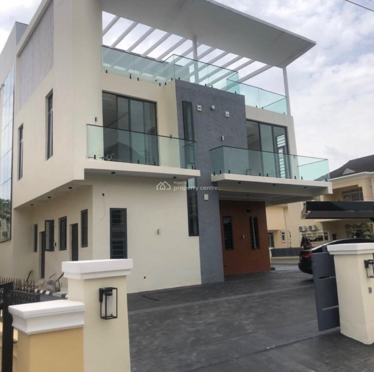 Luxury 4 Bedroom Detached House, Northern Foreshore Estate, Lekki Expressway, Lekki, Lagos, Detached Duplex for Sale