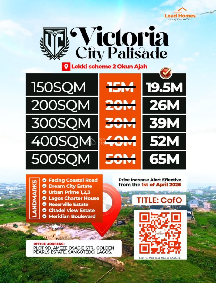 Buy and Build Estate C of O Land, Less Than 10mins Drive From Abraham Adesanya Roundabout, Ajah, Lagos, Mixed-use Land for Sale
