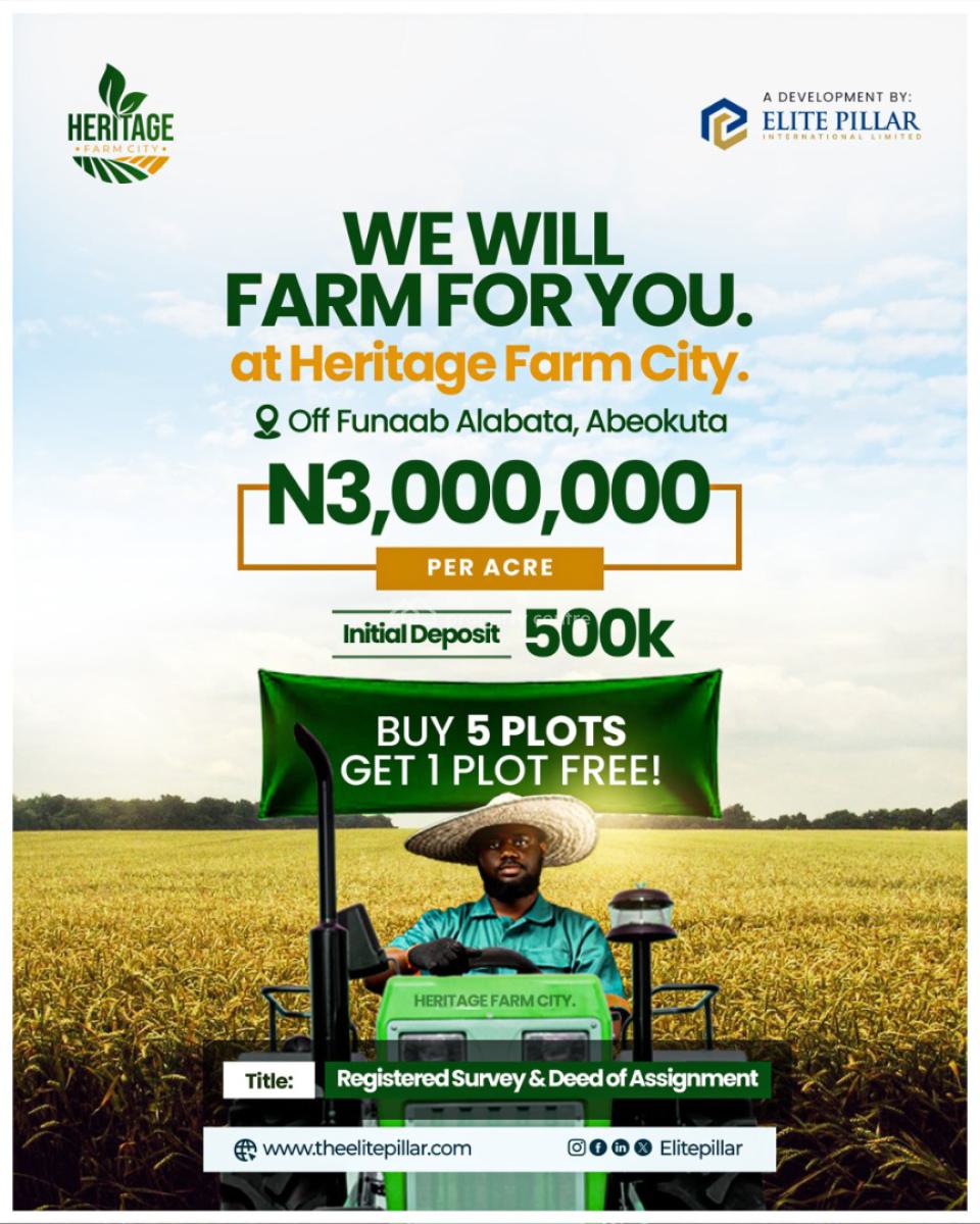 Heritage Farm City, Alabata Road, Abeokuta North, Ogun, Industrial Land for Sale