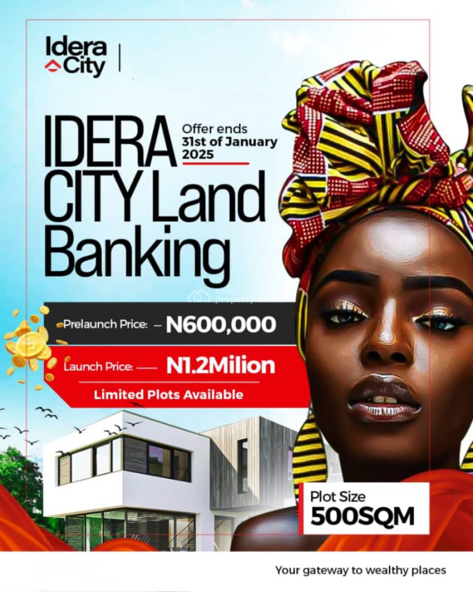 Estate Land with Easter Promo and Free Documentation, Idera Estate Alagada Oba, Abeokuta North, Ogun, Mixed-use Land for Sale