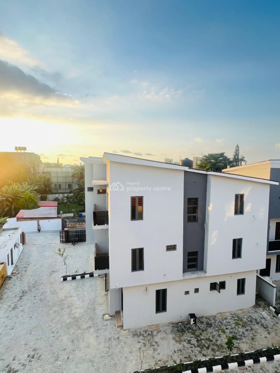 Elegant and Beautiful Newly Built 4 Bedroom Semi Detached Duplex + Bq, Sweet Looking 4 Bedroom Semi Detached in a Secured Estate, Maryland, Lagos, Semi-detached Duplex for Sale