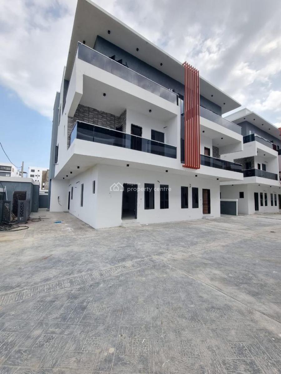 Spacious 4 Bedroom Semi Detached Duplex with Bq, Ikate, Lekki, Lagos, Semi-detached Duplex for Sale