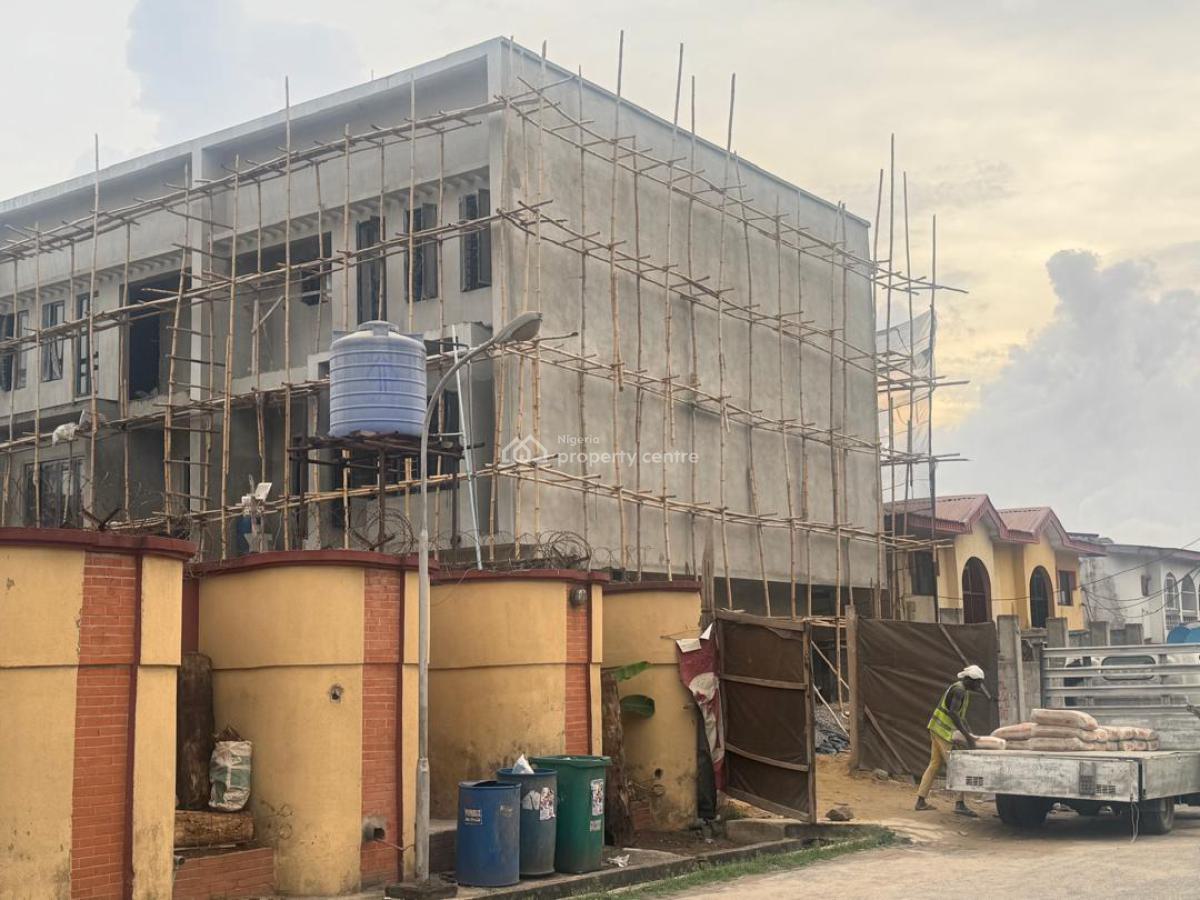 Newly 4 Units 4 Bedroom Terraces Duplex+ Bq, in an Estate Environment Off College Rd Ogba-ikeja, Ogba, Ikeja, Lagos, Terraced Duplex for Sale