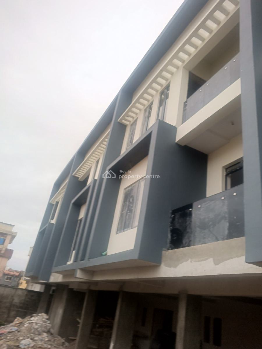 Newly 4 Units 4 Bedrooms Terraced Duplex + Bq, Off College Road, Ogba, Ikeja, Lagos, Terraced Duplex for Sale