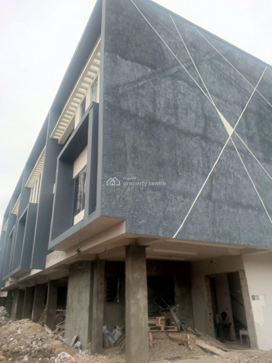 Newly 4 Units 4 Bedrooms Terraced Duplex + Bq, Off College Road, Ogba, Ikeja, Lagos, Terraced Duplex for Sale