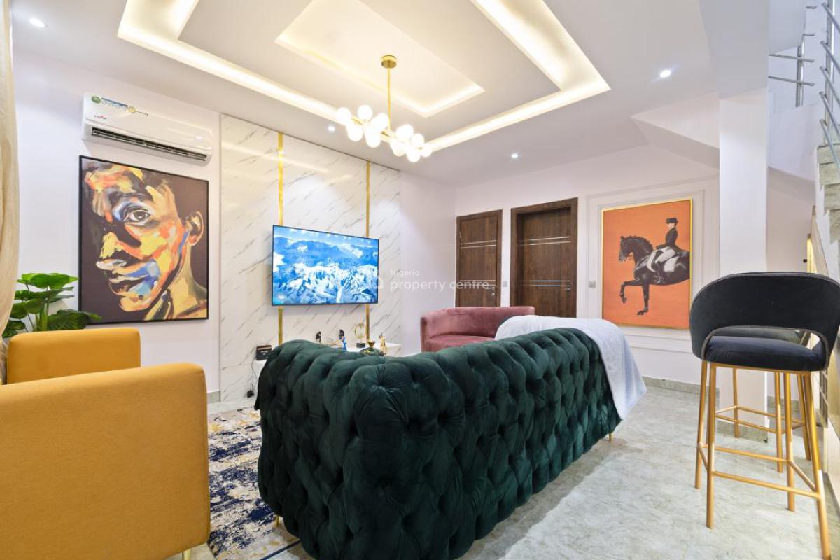 Beautiful Fully Furnished 2 Bedroom Apartment, Ilasan, Lekki, Lagos, Flat / Apartment for Rent