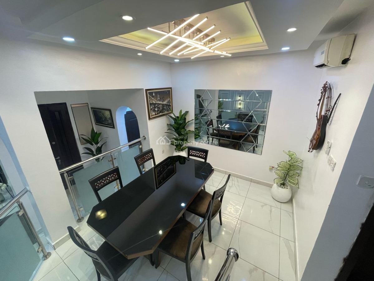 Luxury Furnished 4 Bedroom Terrace Duplex, Adeniyi Jones, Ikeja, Lagos, Terraced Duplex for Rent