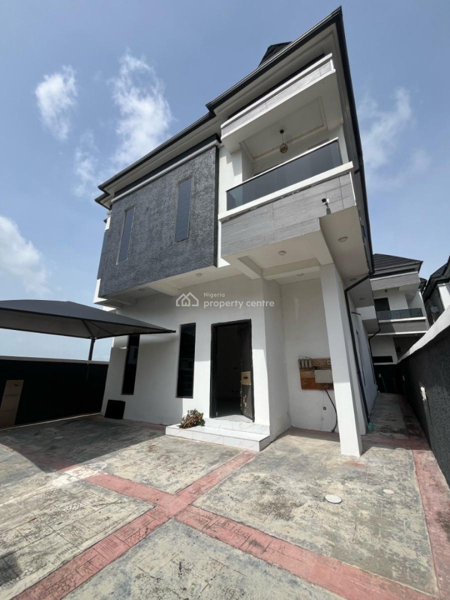 4 Bedroom Fully Detached Duplex, Chevron, Lekki, Lagos, Detached Duplex for Sale