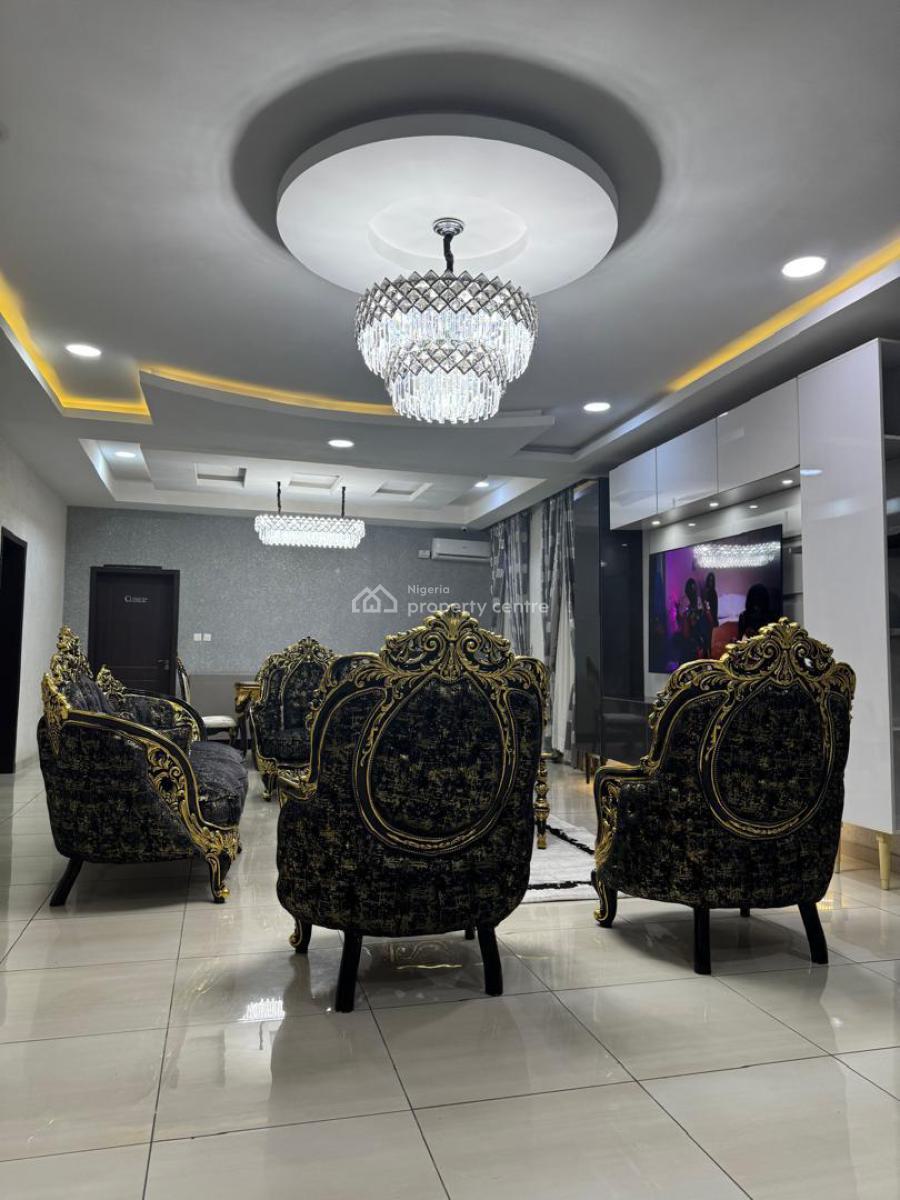 Premium Furnished 4bedroom Duplex with 24hrs Light, Megamound Estate, Ikota, Lekki, Lagos, Detached Duplex for Rent