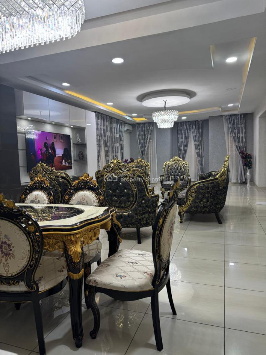 Premium Furnished 4bedroom Duplex with 24hrs Light, Megamound Estate, Ikota, Lekki, Lagos, Detached Duplex for Rent