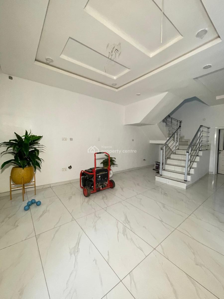 Luxury 4 Bedroom Semi Detached Duplex with Security Post and Bq, Chevron, Lekki, Lagos, House for Sale
