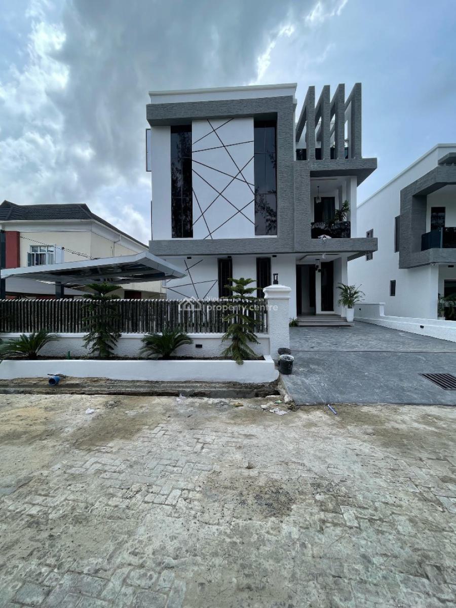 Luxury 5 Bedroom Fully Detached House and Swimming Pool, Lekki County Homes, Ikota, Lekki, Lagos, Detached Duplex for Sale