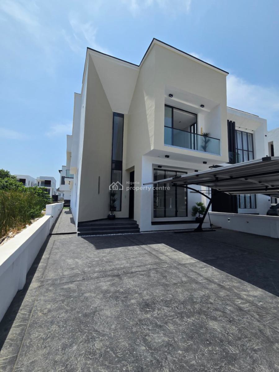 Stylish 5-bedroom Detached Duplex with Pool & Carport, Ikota, Lekki, Lagos, Detached Duplex for Sale
