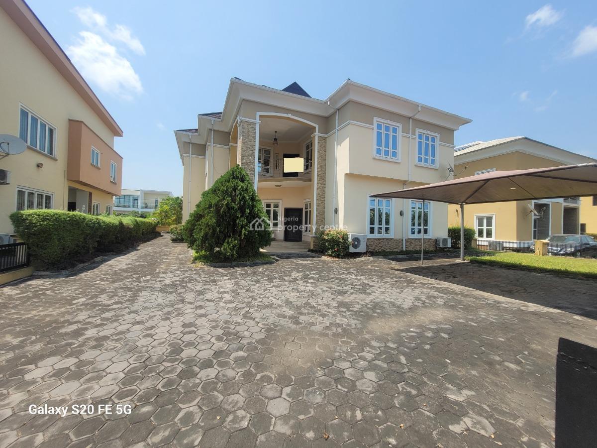5 Bedroom Detached Duplex with Bq, Study Sitting 600sqm, Northern Foreshore Estate , Chevron Drive, Lekki, Lagos, Detached Duplex for Sale