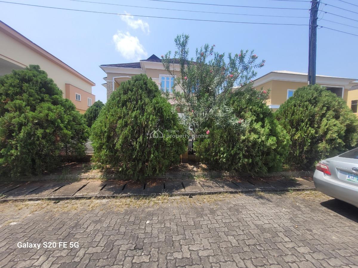 5 Bedroom Detached Duplex with Bq, Study Sitting 600sqm, Northern Foreshore Estate , Chevron Drive, Lekki, Lagos, Detached Duplex for Sale