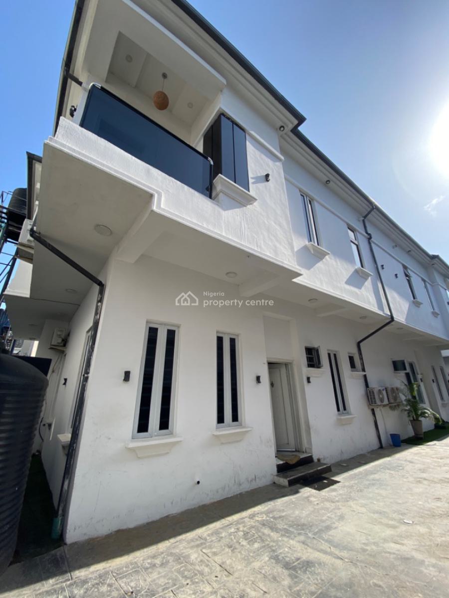 Very Comfortable 4 Bedrooms Furnished Duplex with Bq, Conservation Road Lekki, Lekki Phase 2, Lekki, Lagos, Terraced Duplex for Rent