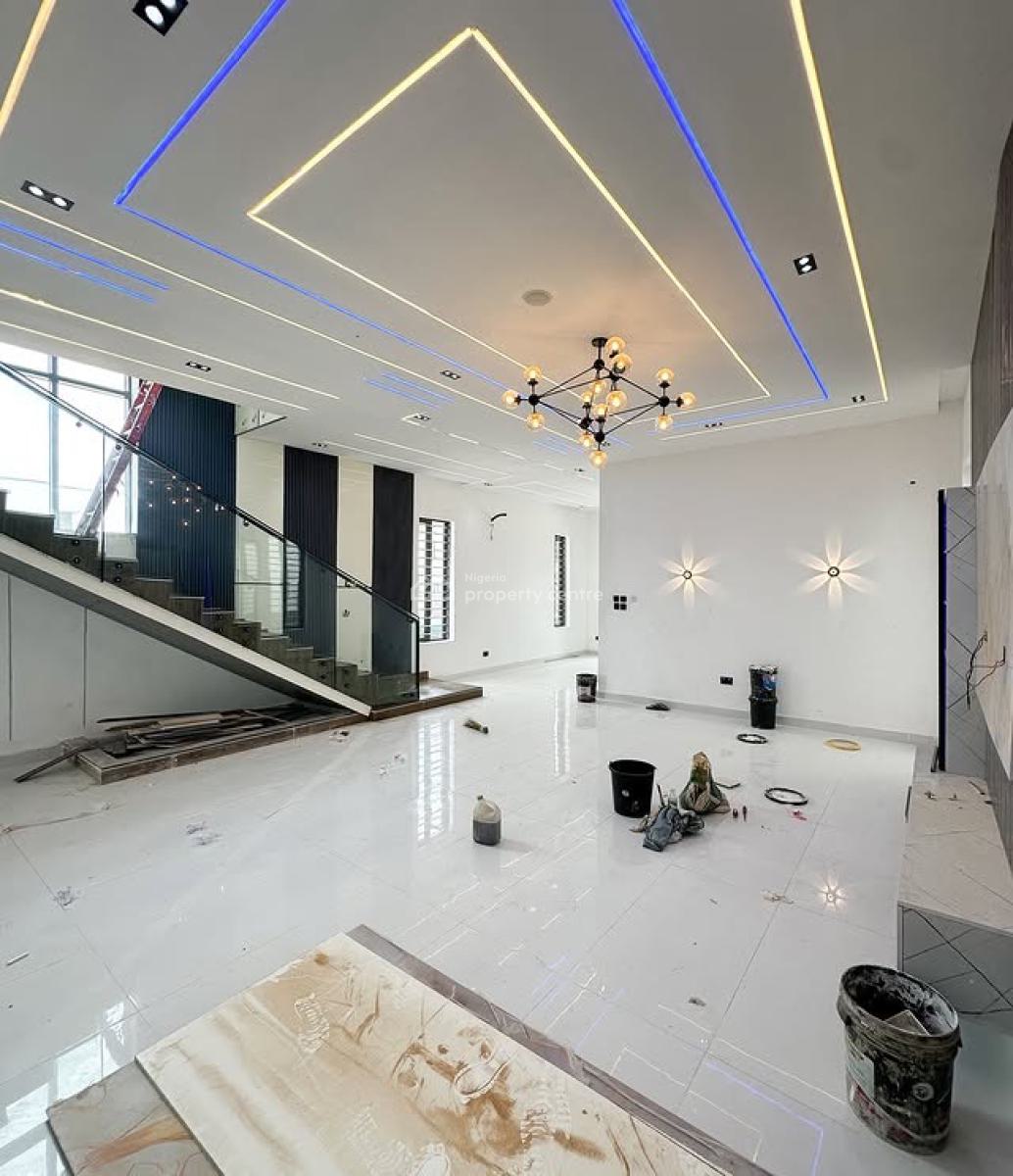 Contemporary 5 Bedroom Detached Duplex with Swimming Pool, Ajah, Ajah, Lagos, Detached Duplex for Sale