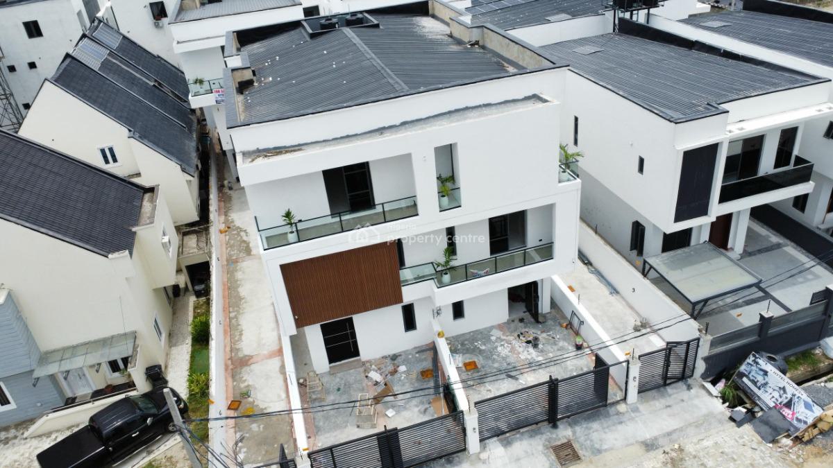 Exquisite Smart 4bedroom Semidetached Duplex with Bq in a Gated Estate, Ikate, Lekki, Lagos, Semi-detached Duplex for Sale
