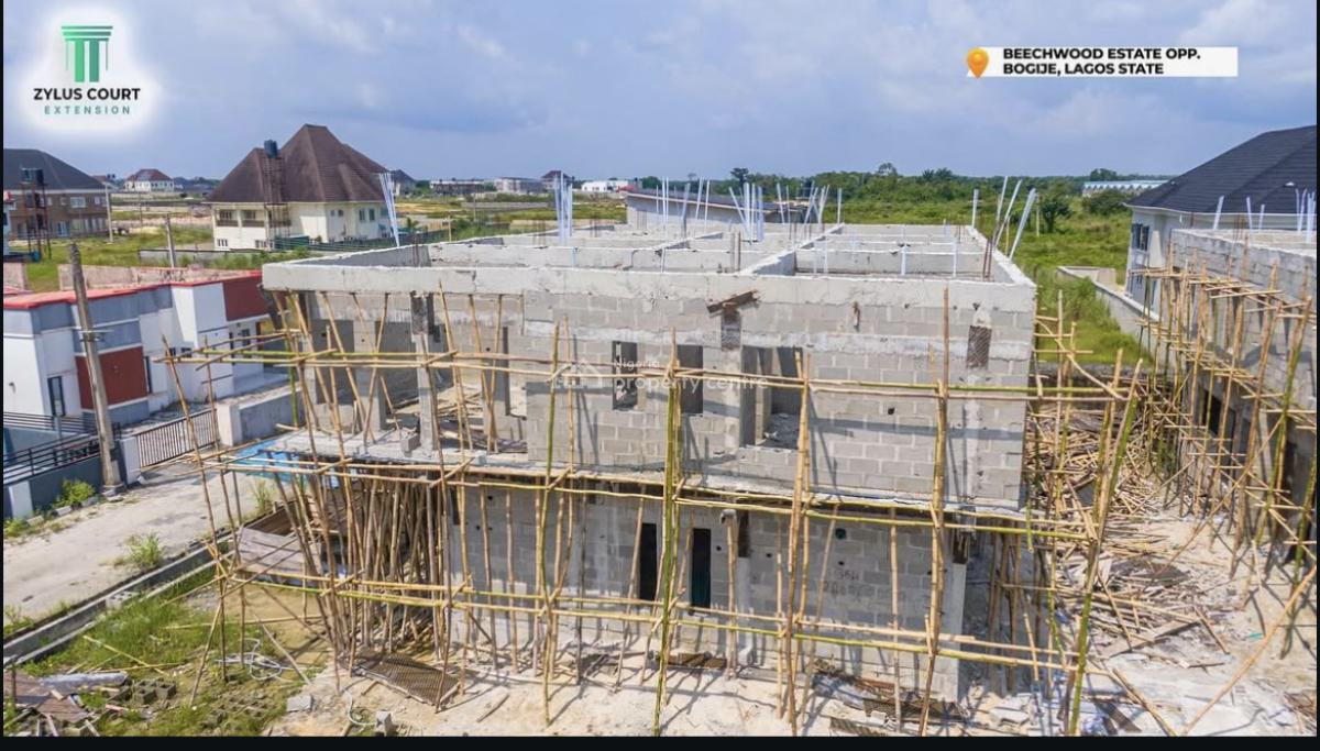 Luxury 3 Bedroom Terrace Duplex Plus Bq, Richland Garden, Bogije Off Lekki Epe Expressway Lagos., Bogije, Ibeju Lekki, Lagos, Terraced Duplex for Sale