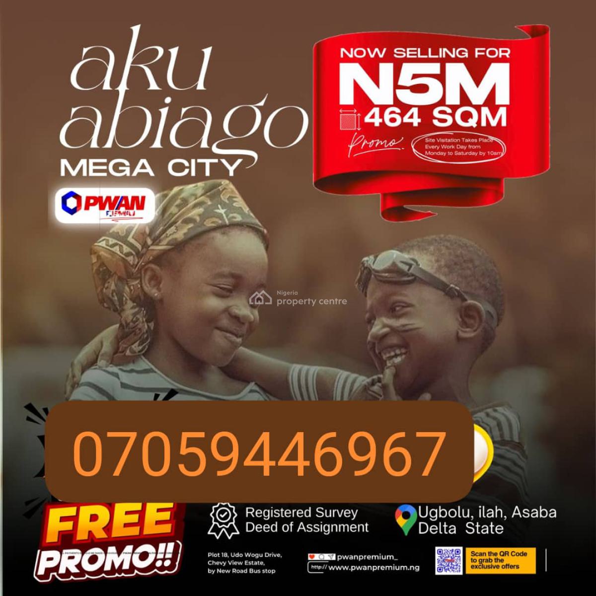 Buy One Plot and Get 1 Free, Ugbolu Ilah, Oshimili North, Delta, Mixed-use Land for Sale