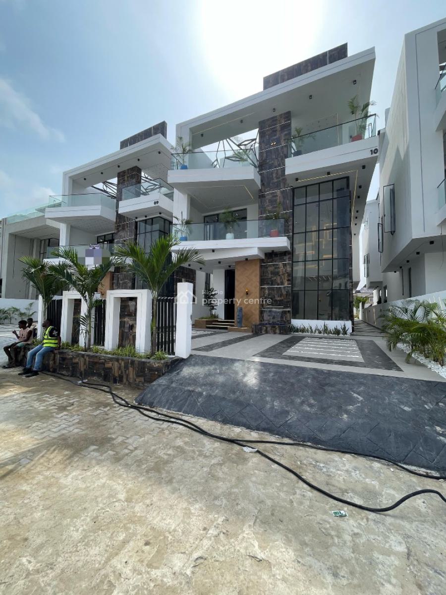 Luxury 5 Bedroom Fully Detached Duplex, Chevron, Lekki, Lagos, House for Sale